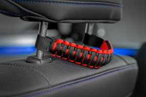 Headrest Grab Handles - Rough Country - Two-color woven design